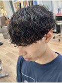 横浜波巻きパーマツイスパツイストスパイラルパーマ緩め弱め30代