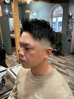 スタンドバーバー 柏(STAND BARBER)&nbsp;MEN’S HAIR/波巻ツイストスパイラル/フェザーパーマ/柏