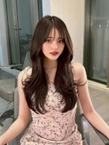 ノク(nok) タッセルbob_大人ガーリーダークアッシュ似合わせカット