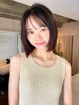 サンルーム(SUN room)&nbsp;レイヤーボブ/透け感バング/ナチュラル内巻きボブ