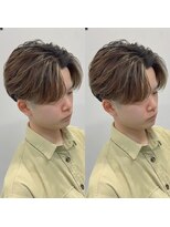 ブライト(BRIGHT)&nbsp;曲がる縮毛矯正センターパート