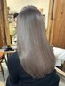 【本気の美髪ケア】ストレートコース 髪質改善ストレート＆cut＆Tr￥18,500
