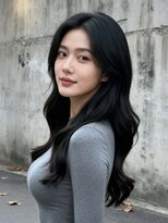 エイチ ウルフカット 大阪梅田(811)&nbsp;レイヤーボブヘアカラーバレイヤージュ50代くるみちゃんヘア