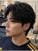 ニュアンスパーマ/フェザーパーマ/テーパーフェード/千葉駅/関