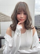 エン(en)&nbsp;ダークパープル/ナチュラルショート/ミルクブラウン/夏/松戸