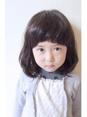 黒髪◎大人かわいい♪ミディアムボブ☆