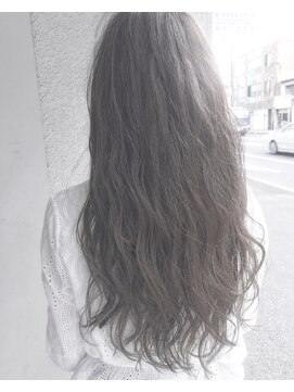 ヘアーアンドアトリエ マール(Hair&Atelier Marl) 【Marl外国人風カラー】ダークグレージュのふんわりロング