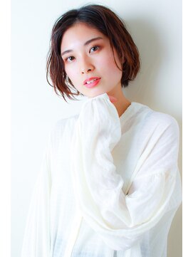 モリオ フロム ロンドン 大宮2号店(morio from London) 【morio大宮2号店 】大人かわいいエアリーショートボブ