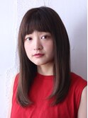 ストレート&ヌードベージュ