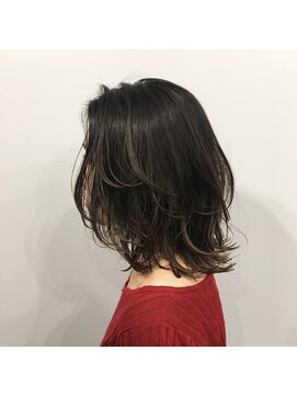 ベラヘアー(Bella Hair) ハイライトグラデーション×ウルフレイヤー