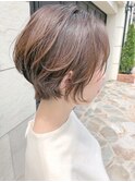 【堀惠洋平】丸みショート　丸みショートボブ　30代・40代・50代