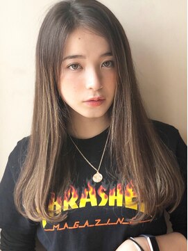 アグ ヘアー チャーム 光が丘店(Agu hair charm) 外国人風グラデーションカラーゆるふわロング
