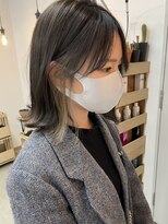 キューズ クラブ(cuz KLUB)&nbsp;【cuzKLUB】シアーベージュインナーカラー×ボブ