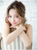 波ウェーブヘアアレンジ【LUXBE Shuroo 亀有店】