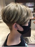 monotone beige × バズマッシュ
