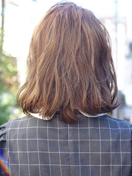 ヘアカラーカフェ(HAIR COLOR CAFE) 【40代50代に人気の白髪染めアッシュ】ボブウルフ