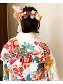 成人式ヘアセット