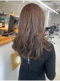 ロングレイヤー×低温デジタルパーマ