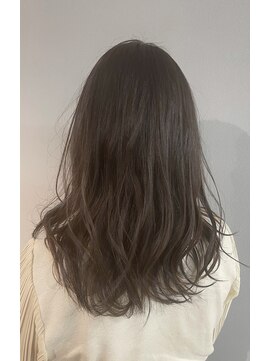 ユートラクト 守口竜田通り店(U-tract) ラベンダーアッシュ_愛されロング_淡い透け感