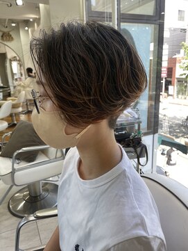 オブヘアージユウガオカ(Of HAIR Jiyugaoka) 【ショートボブ】パーマver