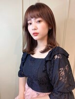 大人可愛いココアカラー