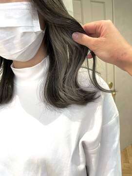 ロンドプランタン 恵比寿(Lond Printemps) *石垣 グレーベージュ/インナーカラー