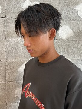 ソワ 四日市(soie) 【soie岡村】センターパート/ツーブロック/マッシュ