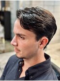ジェントルマンバーバーサイドパートナチュラルスリークショート