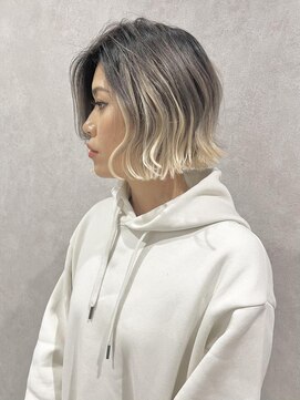 フォーカス 南流山店(FOCUS) #エクステグラデーションボブ