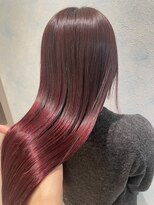 リア(Lia)&nbsp;チェリーピンクバイオレット酸性ストレート髪質改善