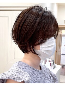 ブロン(BLANC) 30代40代50代ヘアスタイル/ショートボブ