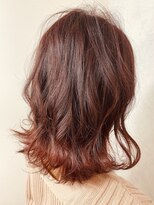 ルード 天王寺阿倍野店(LUDE) 暖色カラーレッドブラウン髪質改善