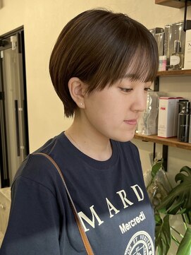 ソソ(soso) 【soso 伊勢田】マッシュショート【横浜/ブリーチ】