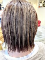 マイノリティー(Minority Produced By TOPHAIR)&nbsp;【脱白髪染め】 白髪ぼかしアンブレラ　コントラストベージュ