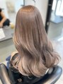 スティル ヘアアンドアイラッシュ(STILL hair&eyelash)&nbsp;王道ミルクティベージュ！艶、色落ちまで可愛いcolor！