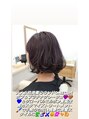シルビジュー(Cills Bijou)&nbsp;顎下ラウンドボブパーマ☆透明感と艶感あるプラチナモカブラウン