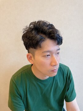 浪漫館 アールズコート(R's Court) メンズショートパーマ @木原 11.21