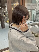ミィ 表参道(mee.) 似合わせカット ボブヘア 縮毛矯正 ミニボブ 切りっぱなしボブ