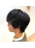ビジネスカジュアルメンズニュアンスパーマ初心者おすすめ