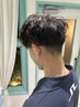 【メンズメニュープラン】カット＋パーマ＋ショートヘッドスパ