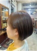 耳かけ丸みショートボブ  2505
