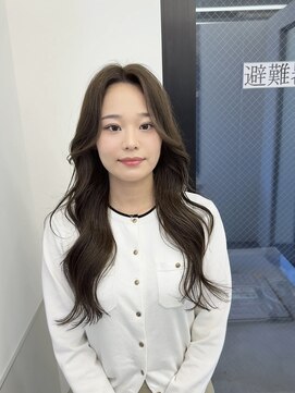 ゴウトゥデイシェアサロン 町田店(GO TODAY SHAiRE SALON) 韓国くびれレイヤー×オリーブベージュ