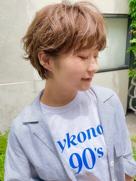 ロンド 銀座(Lond) 【成田】ショート/ハイライトカラー/白髪/白髪ぼかし/銀座7