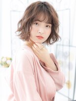 エイトサロン 八潮(8salon) 八潮/髪質改善/ベージュピンク×フェザーショートボブパーマl