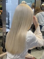 サンクマーケット 渋谷(cinq MARKET)&nbsp;渋谷ミルクティーベージュハイトーンカラーヘーゼルベージュ30代