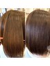 30歳からの髪質改善【極】髪のうねり、ぼわつきを緩和し艶髪へ¥14300