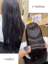 ヌープヘアーアイス(NUUP.hair ici) 【自然な仕上がり】ナチュラルストレート◎
