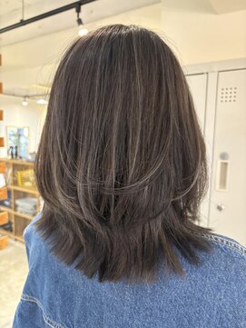 カタチ バイ アンジュ(katachi by Ange) 白髪ぼかしハイライト