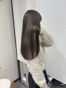 ゼン ネオ(Zen Neo) オリーブグレー×髪質改善カラー