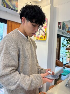 ツネ ヘアアンドヘッドスパ(TsuNE hair&head spa) ラウンドマッシュ